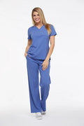 Açık Mavi Hemşire Forması & Scrubs Takımları