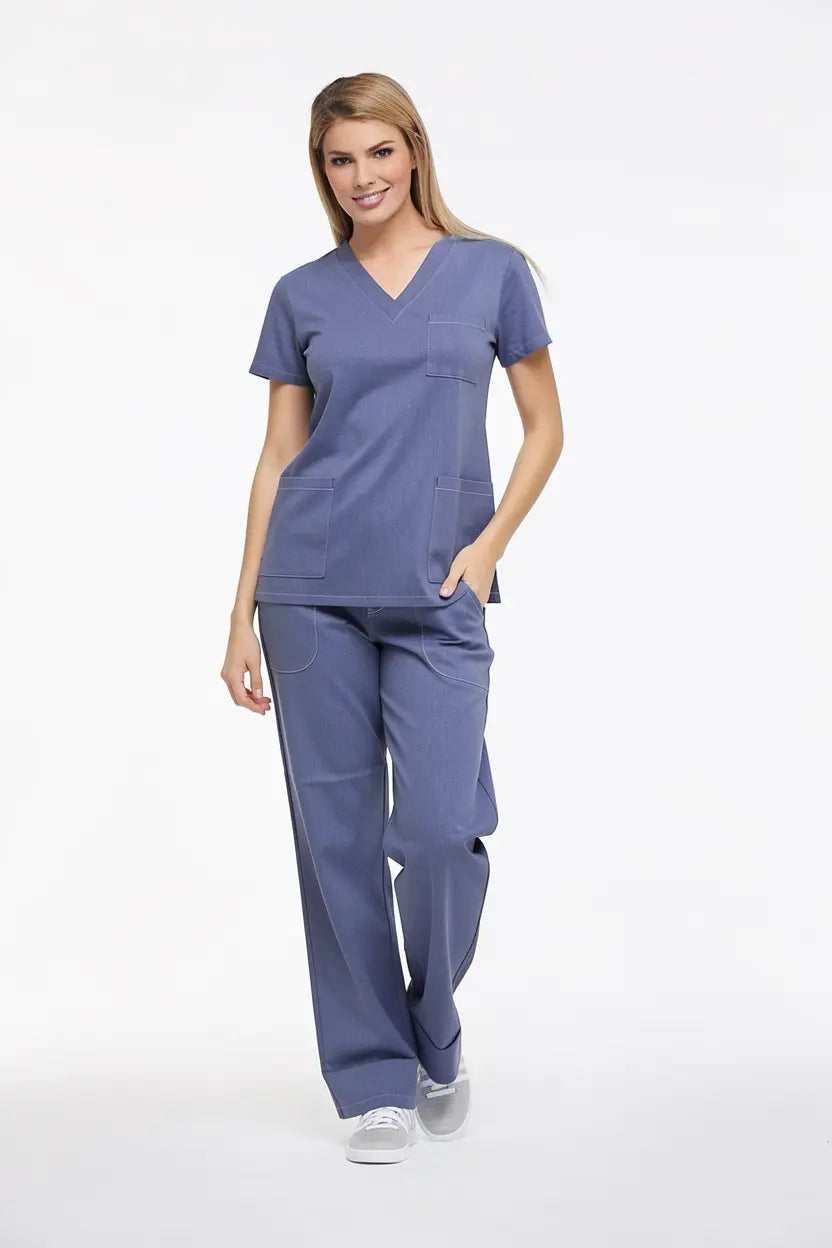 Antrasit Hemşire Forması & Scrubs Takımları