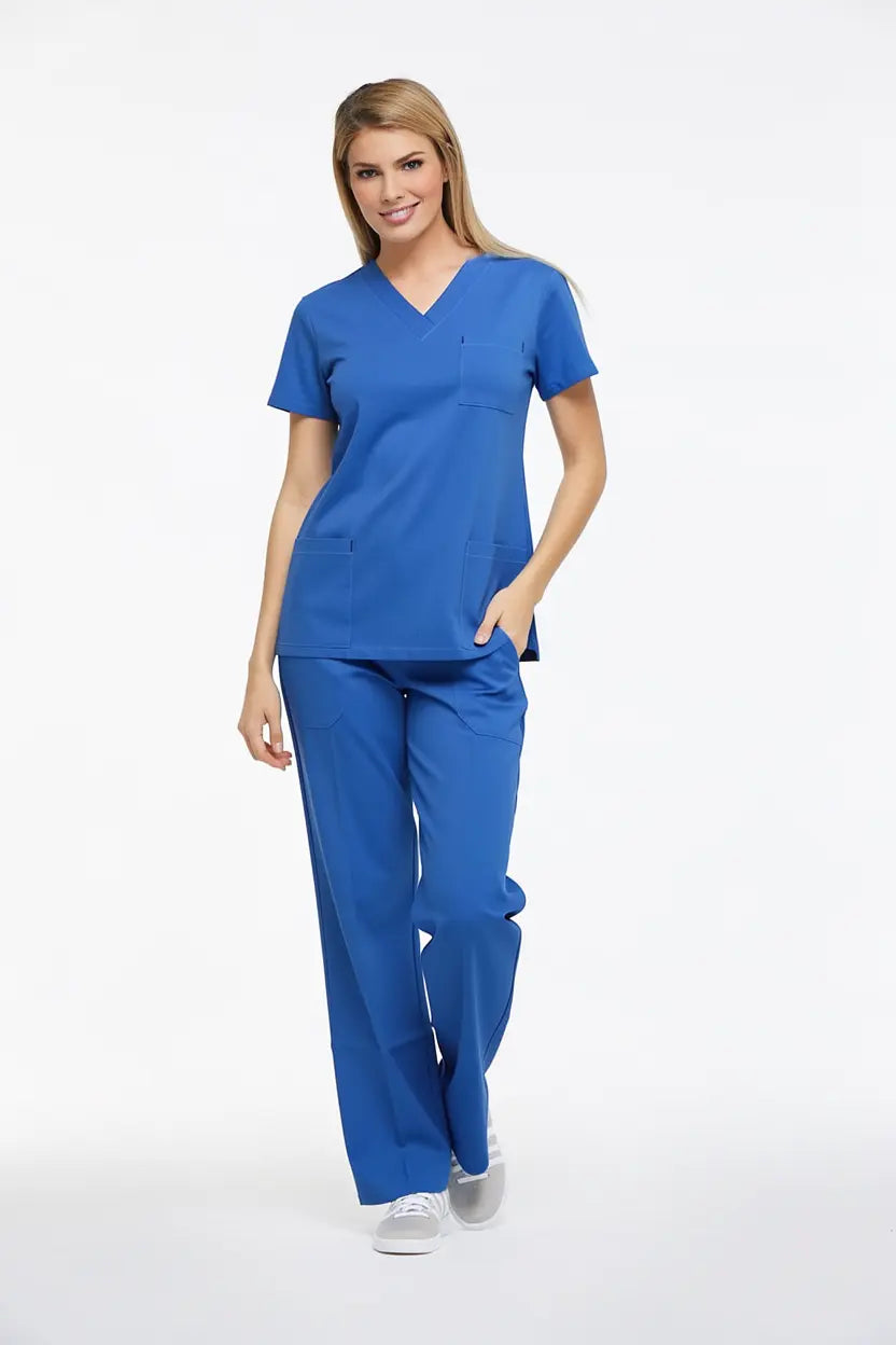 Bebek Mavisi Hemşire Forması & Scrubs Takımları