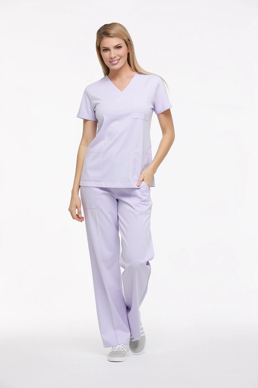 Beyaz Hemşire Forması & Scrubs Takımları