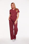 Bordo Hemşire Forması & Scrubs Takımları