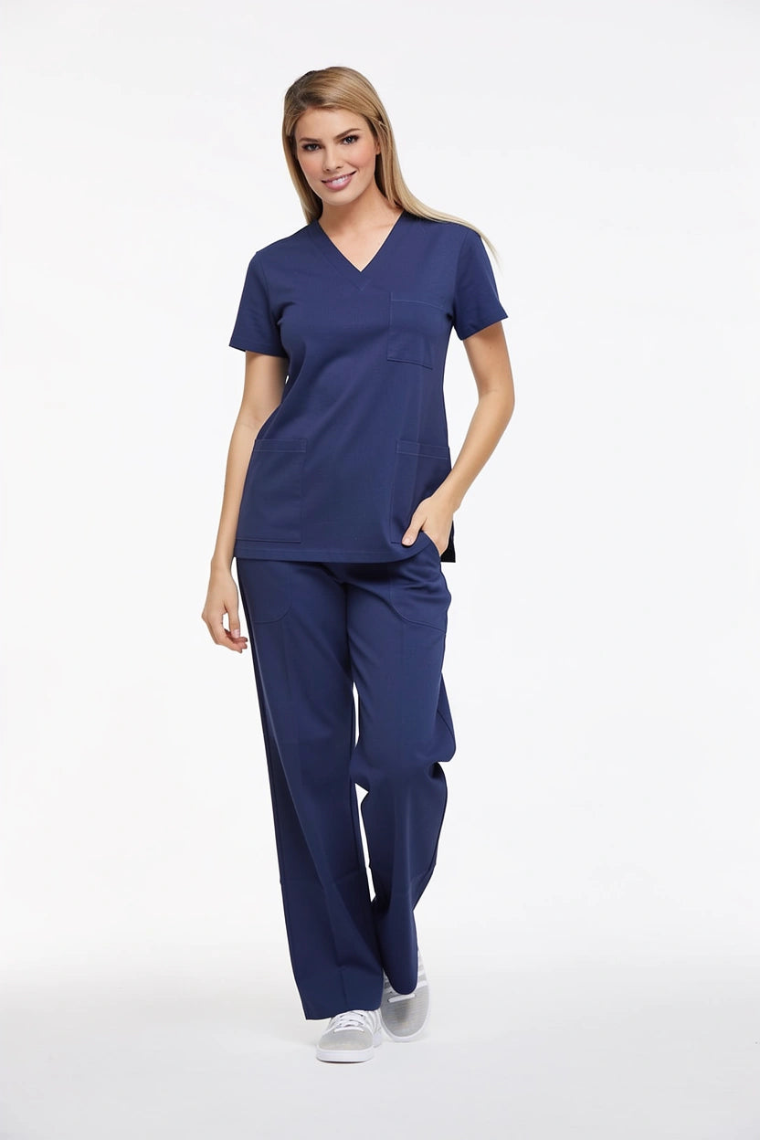 Lacivert Hemşire Forması & Scrubs Takımları