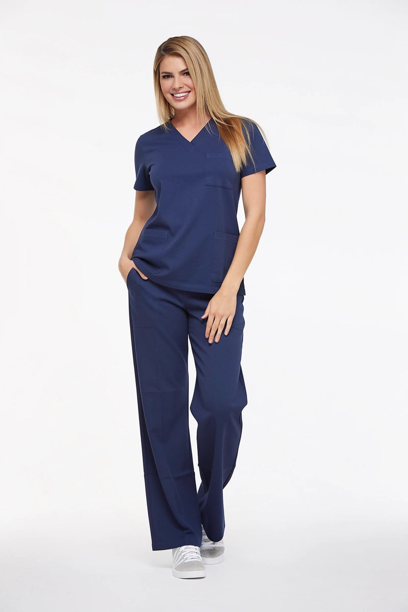 Lacivert Hemşire Forması & Scrubs Takımları