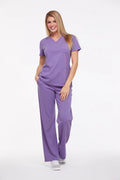 Lila Hemşire Forması & Scrubs Takımları
