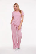Pembe Hemşire Forması & Scrubs Takımları