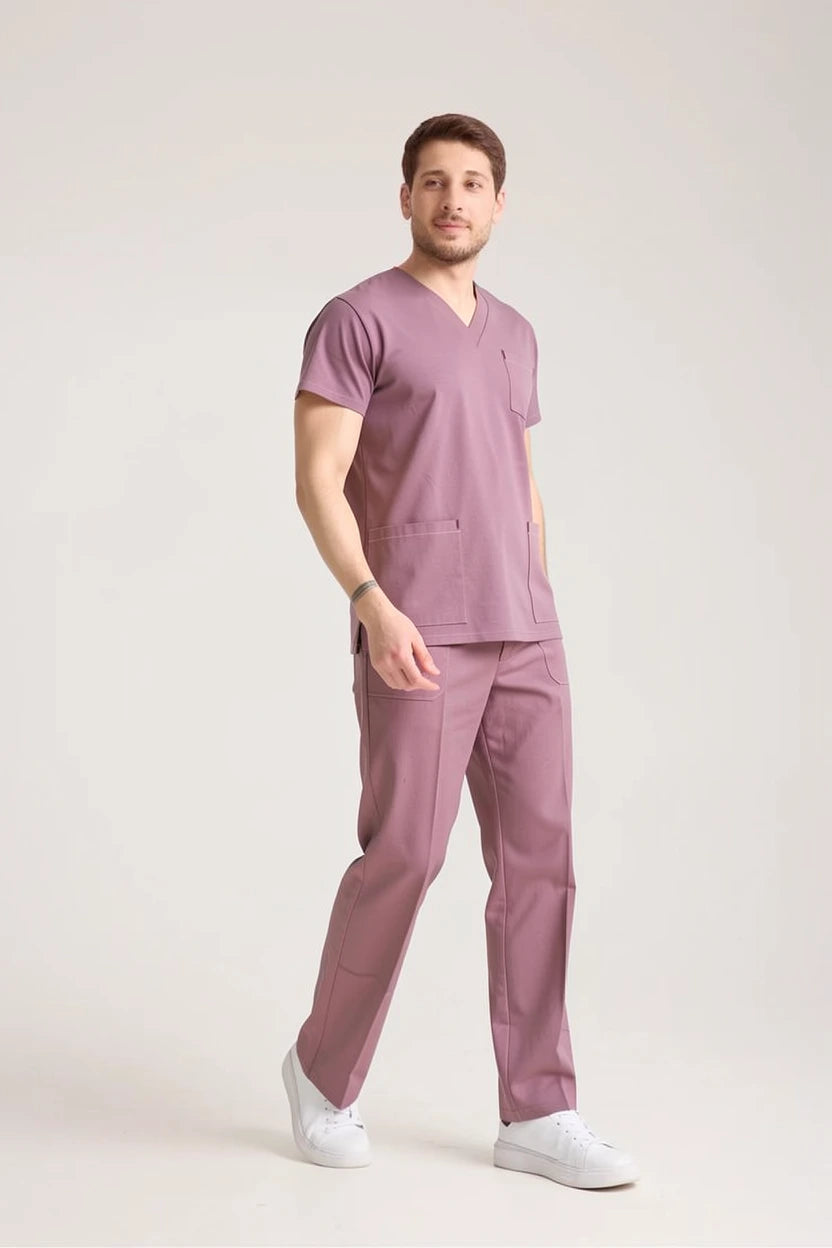 Gül Kurusu Hemşire Forması & Scrubs Takımları