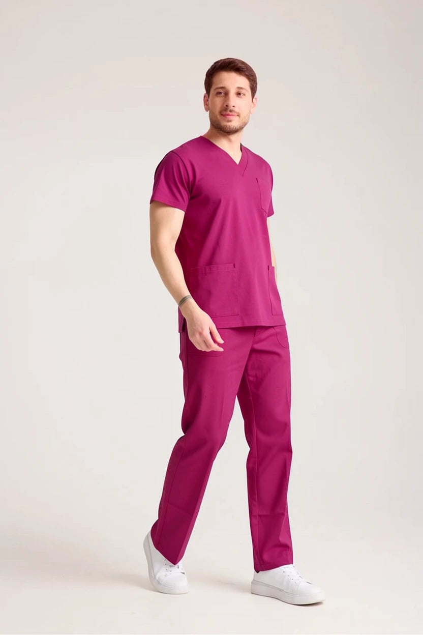 Fuşya Hemşire Forması & Scrubs Takımları