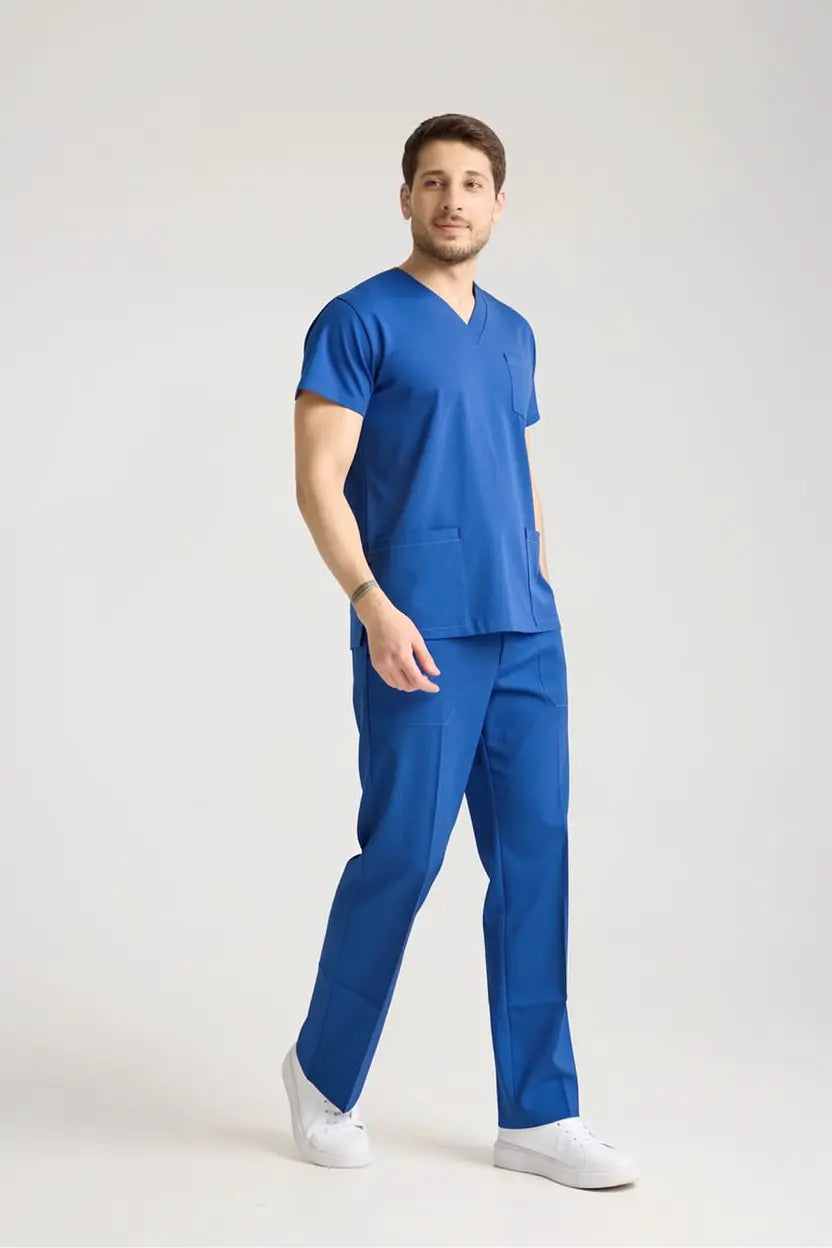 Bebek Mavisi Hemşire Forması & Scrubs Takımları