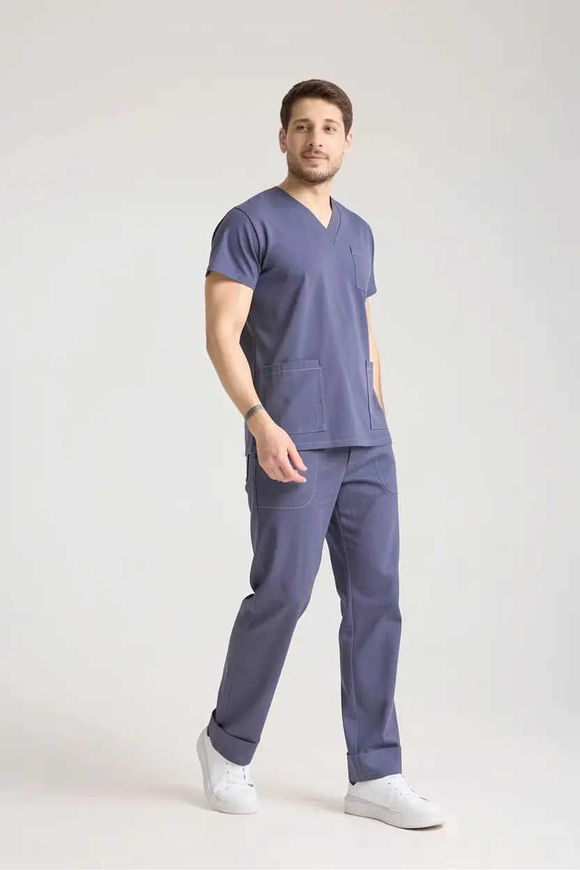 Antrasit Hemşire Forması & Scrubs Takımları
